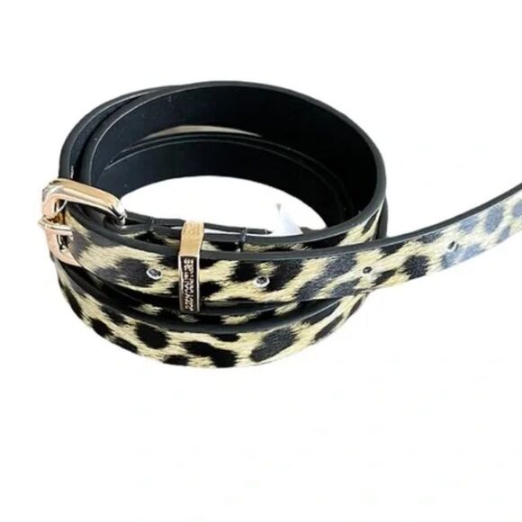 Juicy Couture Medium Large Leopard Print Belt - Picture 1 of 6